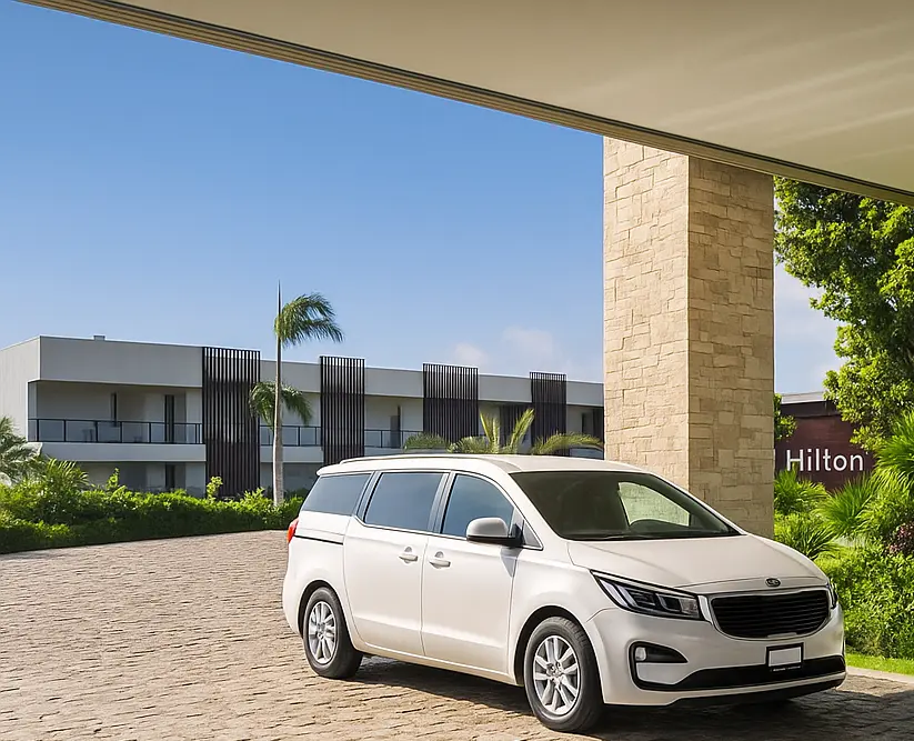 Private transfer to hotels in Tulum Hotel Zone